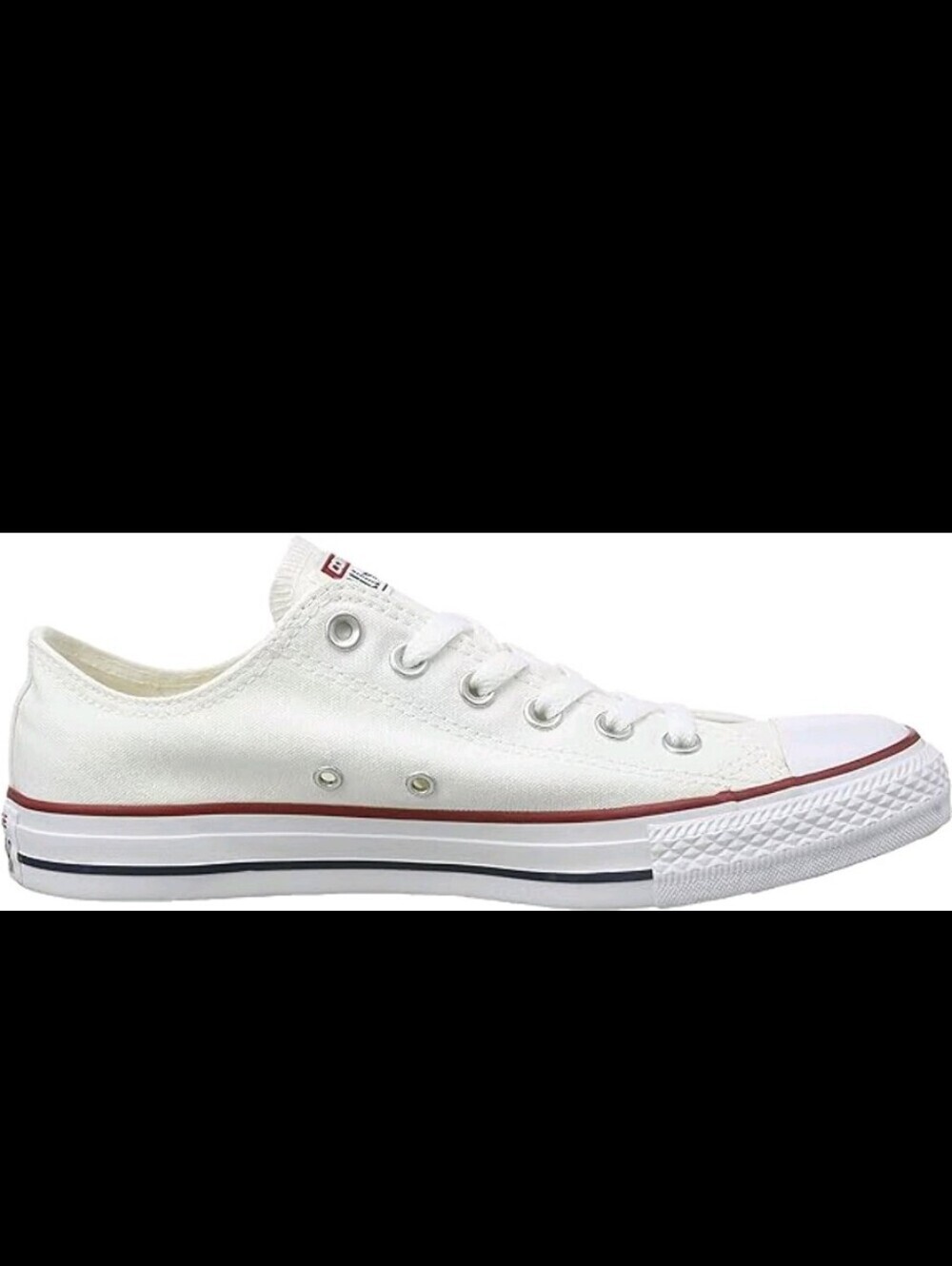 Converse Chuck Taylor All Star Low Top Canvas Optical White M7652 / M7652C - Picture 9 of 9